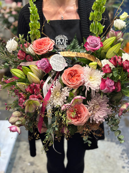 "Floral Basket" - Colourful