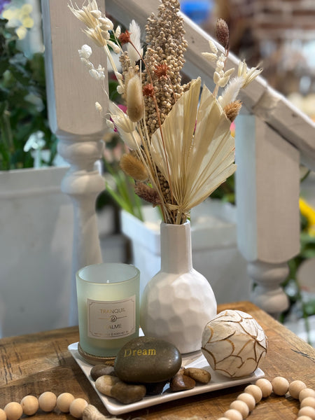 Port Moody Flowers “At Home” Collection - Natural Decor Tray Gift Box