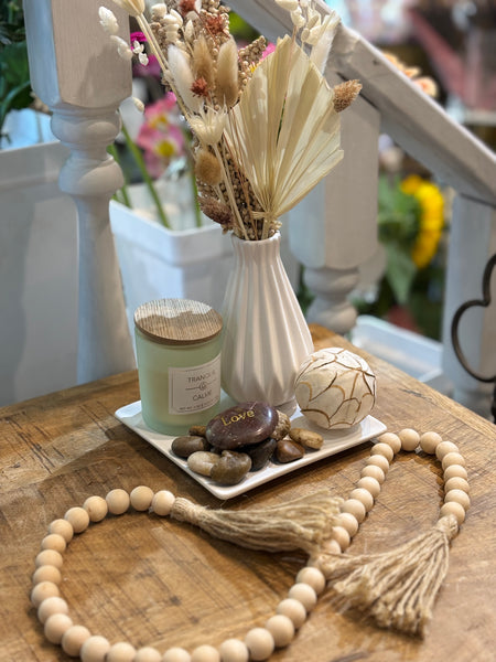 Port Moody Flowers “At Home” Collection - Natural Decor Tray Gift Box