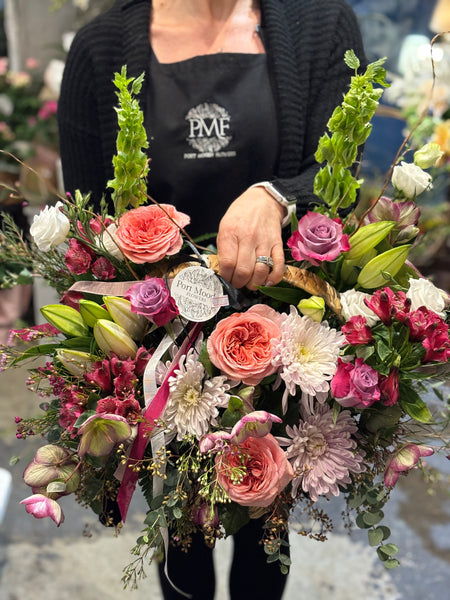 "Floral Basket" - Colourful