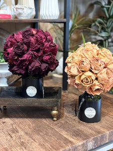 Dried Rose Topiary