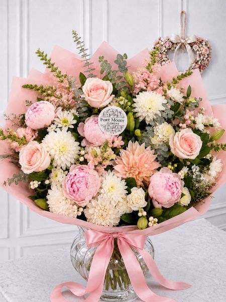 “The Signature Love Story” - Soft Blush & Pastel Tones