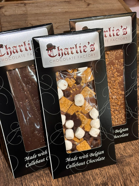 Artisan Chocolates Bars by Charlie’s Chocolate Factory