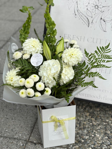 “Tenderness” - Classic Whites & Greens