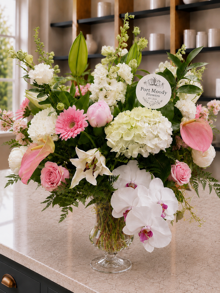 ‘Au Naturel’ Tall Vase Arrangement. Pick your size