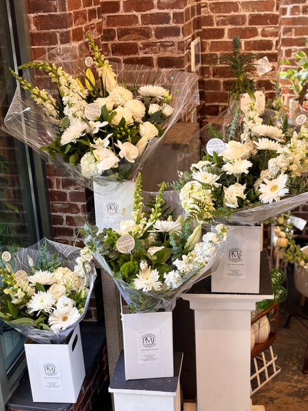 Bouquet - Classic Whites & Greens