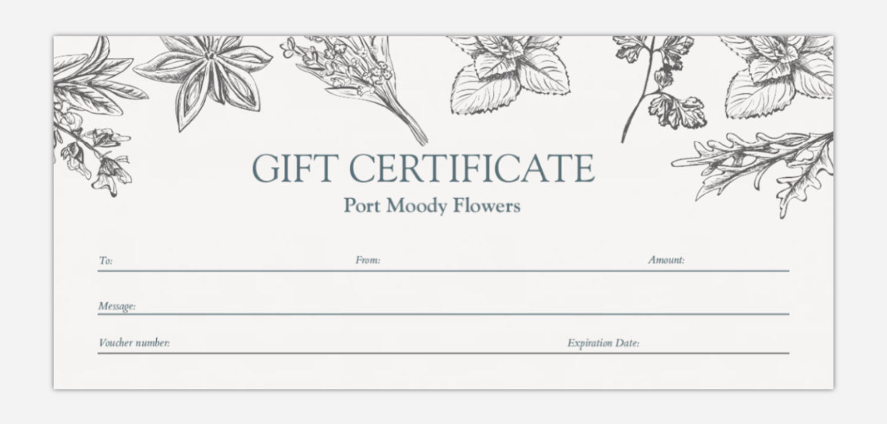 Gift Certificate