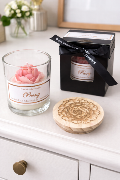 Peony Essential Oil Candle
