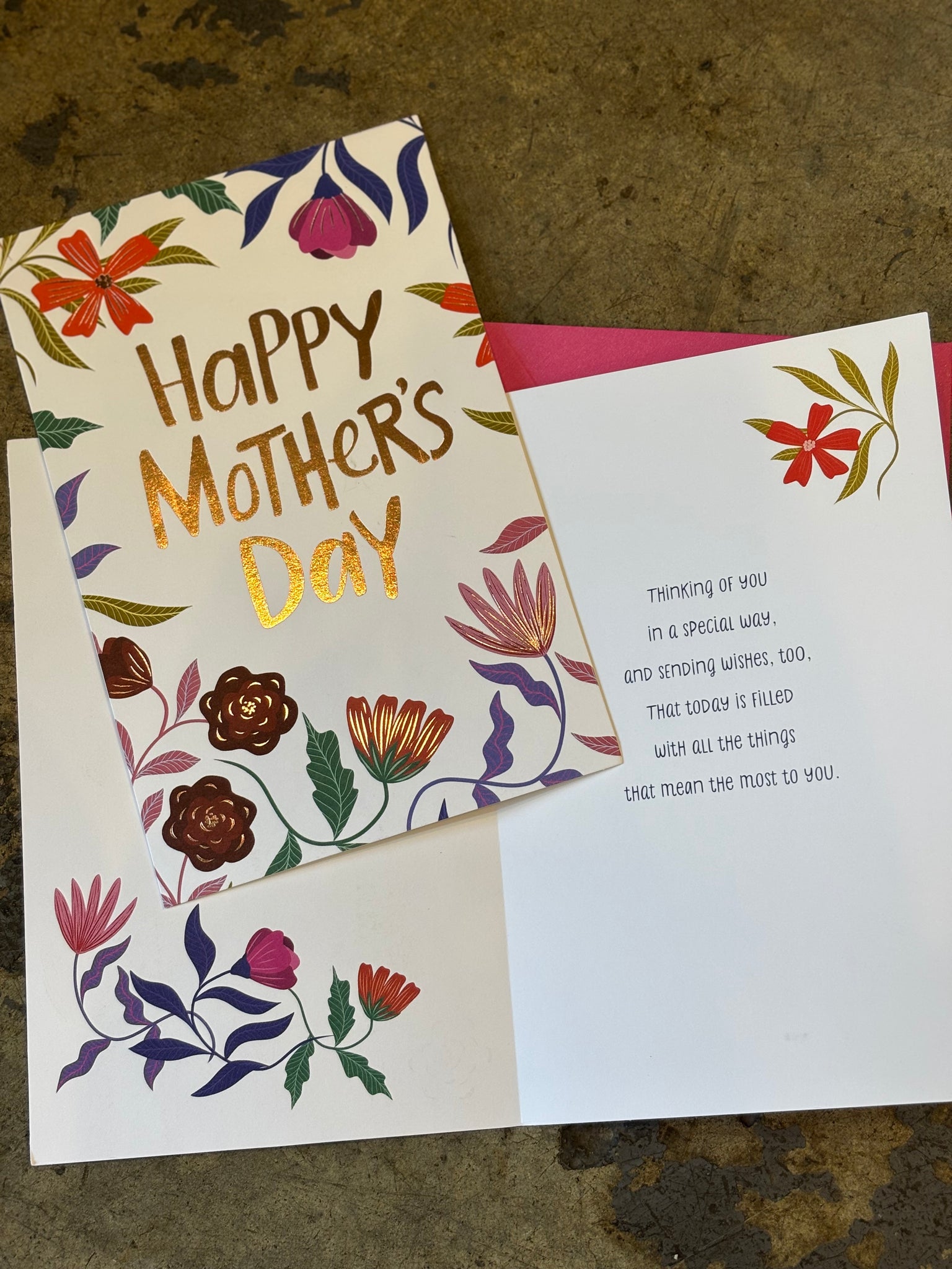“Happy Mothers Day” Greeting Card