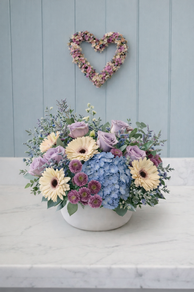 ‘Elegance’ Low Vase Arrangement. Pick your size