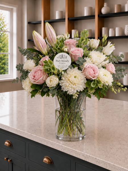 ‘Au Naturel’ Tall Vase Arrangement. Pick your size