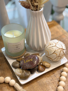Port Moody Flowers “At Home” Collection - Natural Decor Tray Gift Box