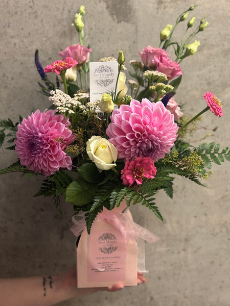 "The Port Moody Charm" Flower Box. Pick your size