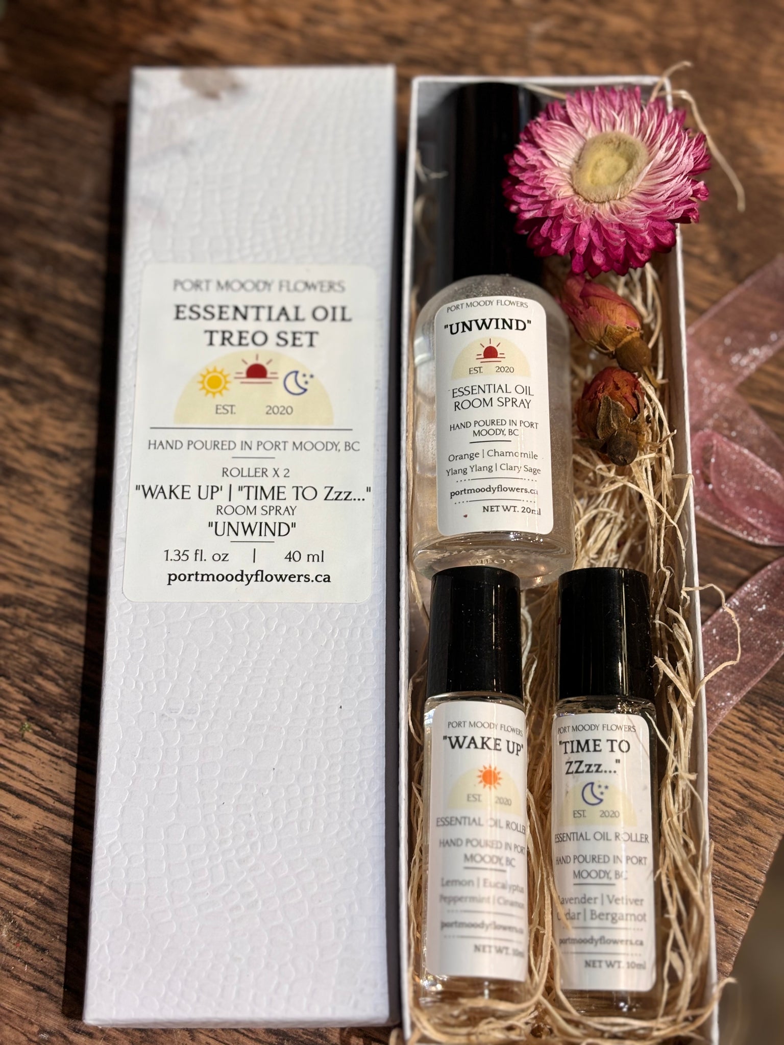 Essential Oil Treo Gift Set