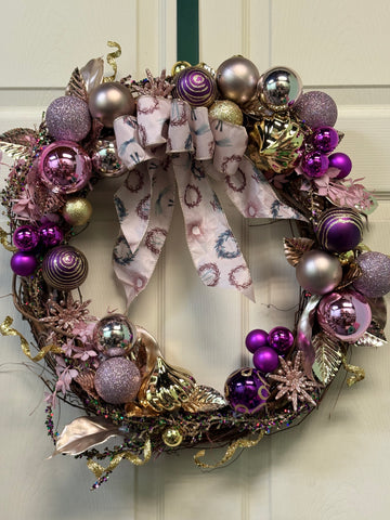 Forever Festive Door Wreath